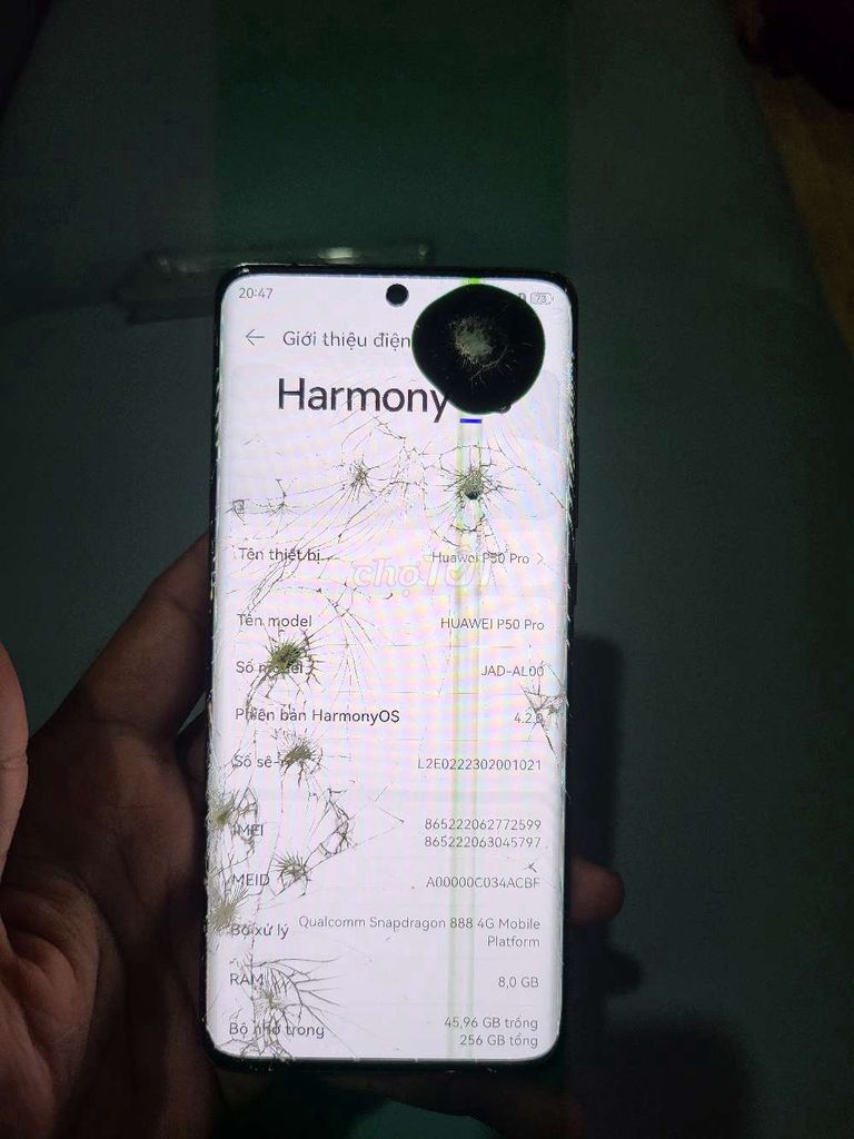 Huawei P50 Pro 256GB Đen. Mua bán Điện thoại tại Quận 12 Tp Hồ Chí Minh được đăng bởi Tèo hình 1