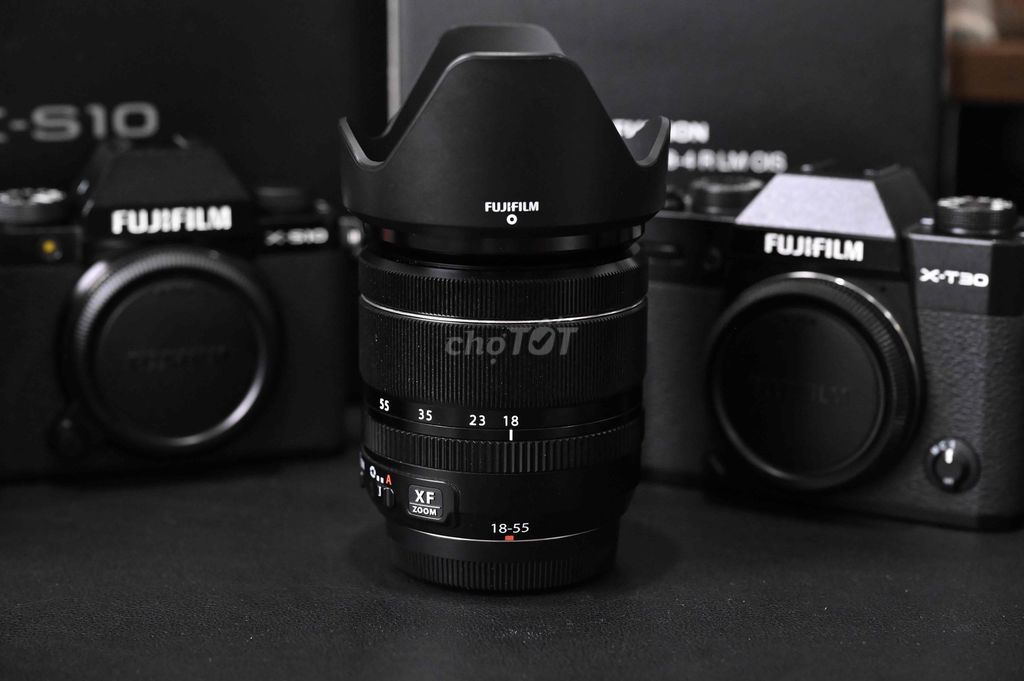 Ống kính Fujifilm XF 18-55mm f/2.8-4 Đen. Mua bán Máy ảnh, Máy quay tại Quận Bắc Từ Liêm Hà Nội được đăng bởi An Pota hình 1