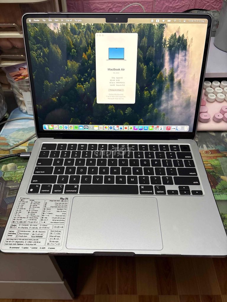 Macbook Air M2 8/256. Mua bán Laptop tại Thành phố Thủ Đức Tp Hồ Chí Minh được đăng bởi My hình 1