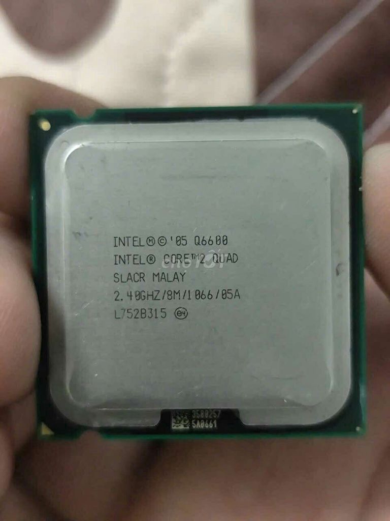 Cpu intel core 2 quad q6600