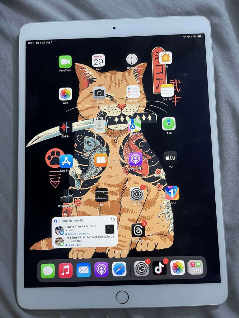 Apple iPad Pro 10.5 64GB Bạc. Mua bán Máy tính bảng tại Quận Đống Đa Hà Nội được đăng bởi Trần Nam hình 1