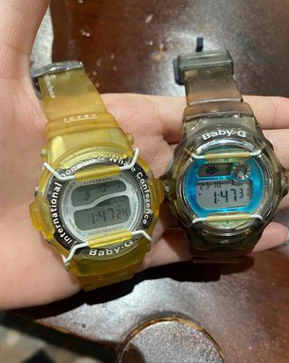Cặp đồng hồ Casio Baby-G BG 1000k và BG-169R