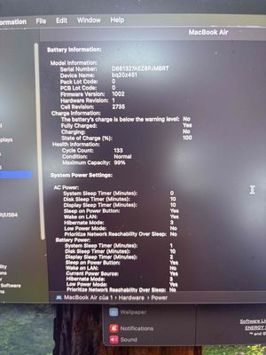 macbook air M1 đẹp. 16/256. Mua bán Laptop tại Huyện Hóc Môn Tp Hồ Chí Minh được đăng bởi Hoai