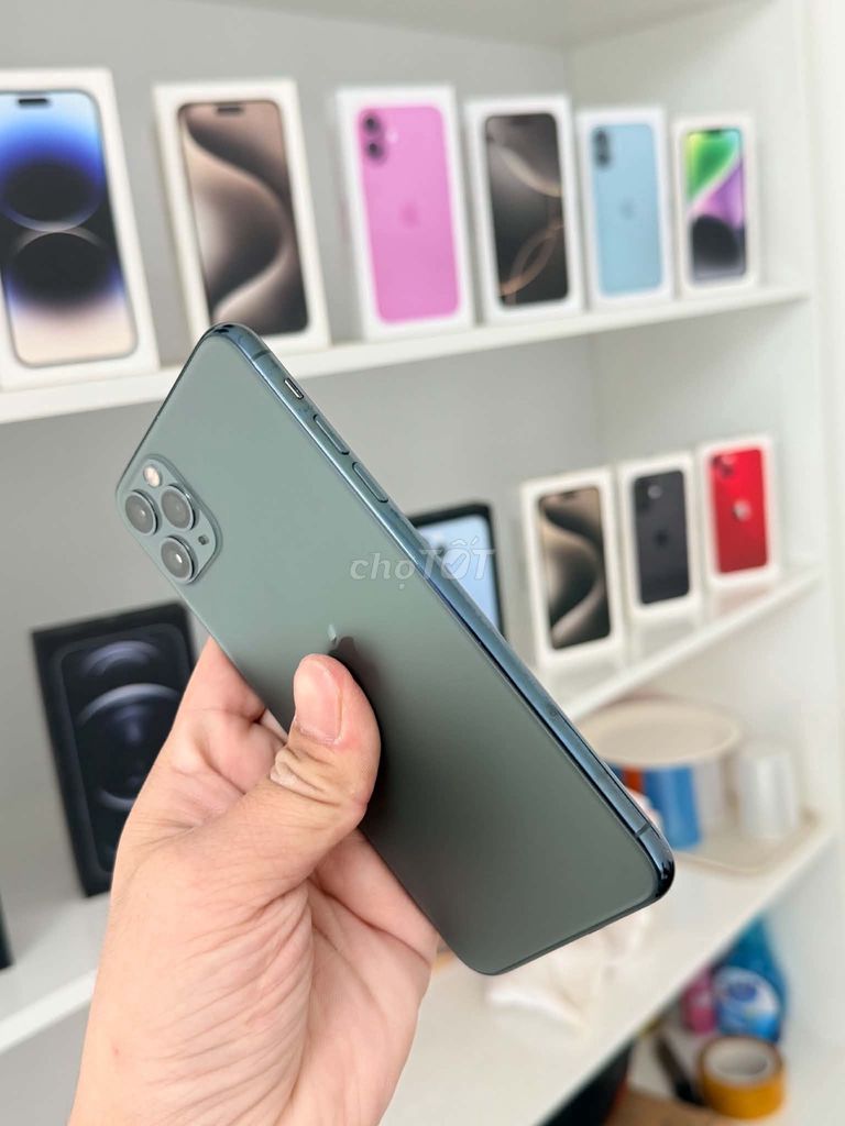 Apple iPhone 11 Pro Max Xám. Mua bán Điện thoại tại Thị xã Mỹ Hào Hưng Yên được đăng bởi Thai Duong Nguyen hình 1