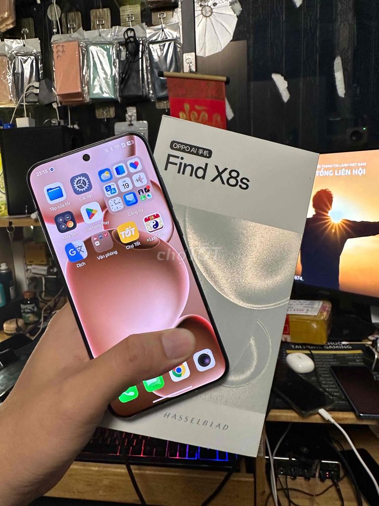 Oppo Find X8s Đen 16GB/256GB Có giao lưu. Mua bán Điện thoại tại Quận Bình Thạnh Tp Hồ Chí Minh được đăng bởi HD MEDIA HCM hình 1