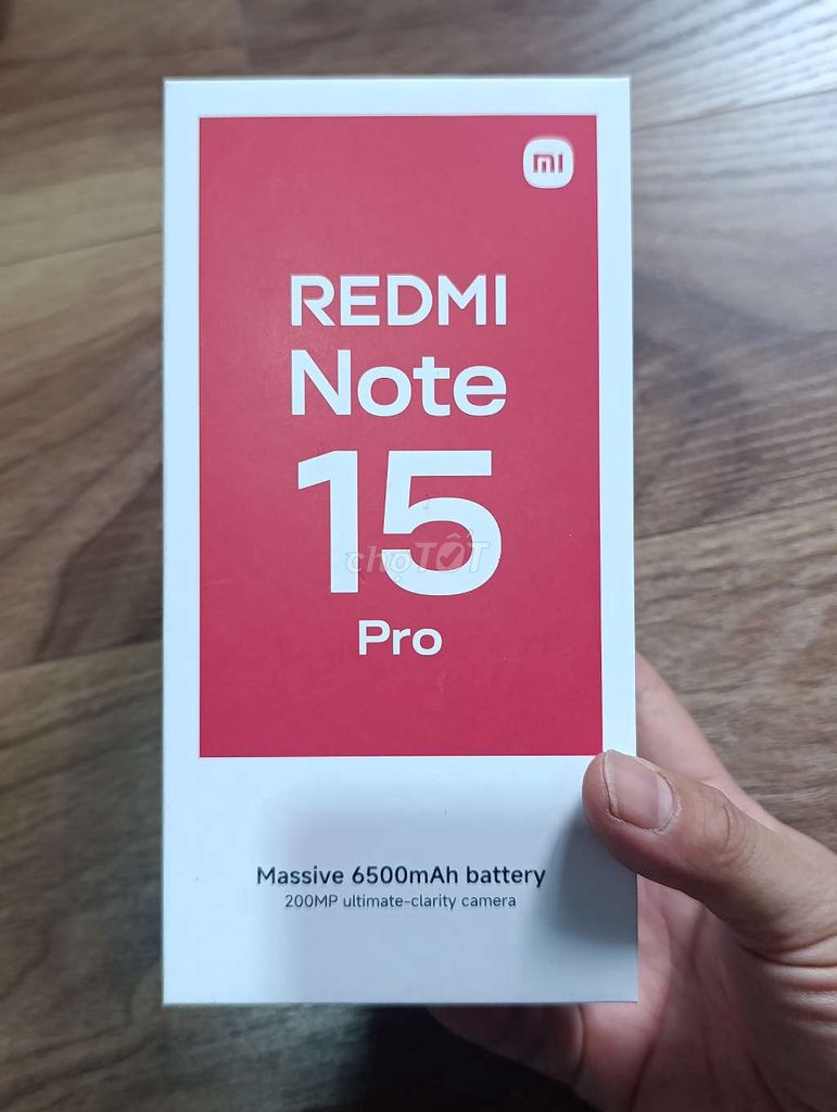 Xiaomi Redmi Note 15 Pro 256GB Bạc Mới. Mua bán Điện thoại tại Thành phố Thủ Đức Tp Hồ Chí Minh được đăng bởi Thanh Ton  hình 1