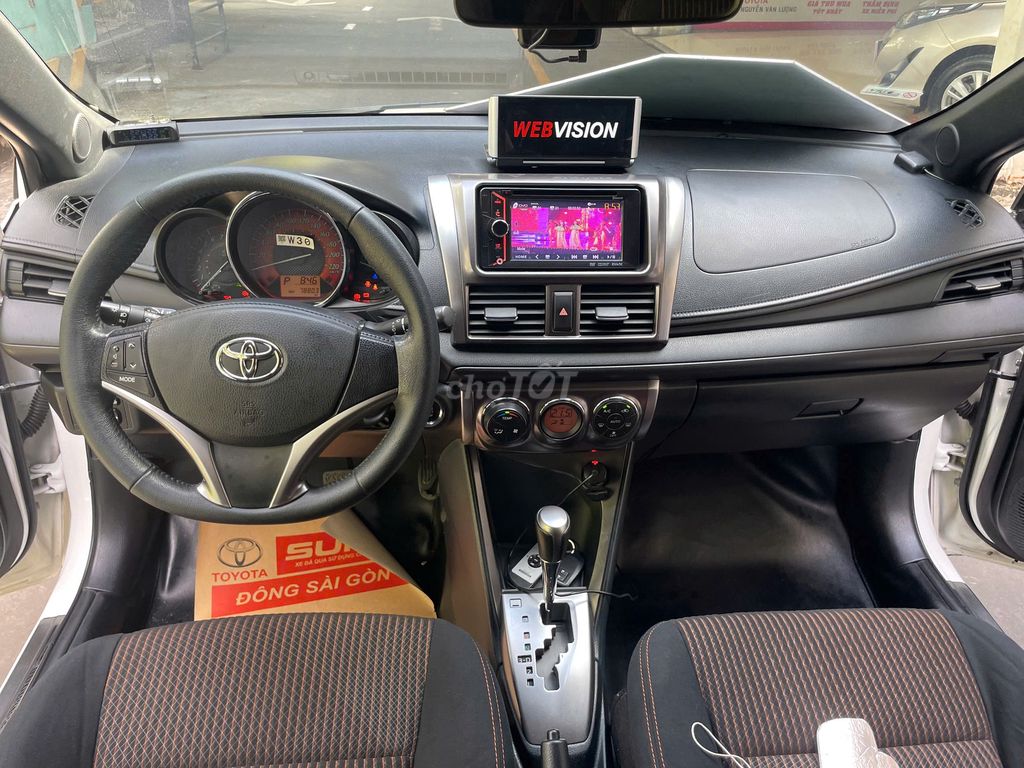 YARIS 1.3G 2016 - Odo 7v- Đúng 1 chủ-GIÁ CÒN GIẢM. Mua bán Ô tô tại Quận Gò Vấp Tp Hồ Chí Minh được đăng bởi TOYOTA SURE GÒ VẤP hình 10