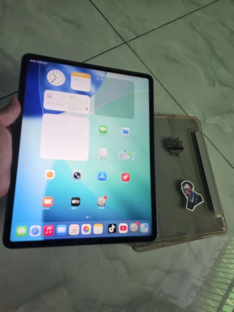 Apple iPad Pro 12.9 inch 64GB Xám 4G, tặng bao da. Mua bán Máy tính bảng tại Huyện Bình Chánh Tp Hồ Chí Minh được đăng bởi kemthui hình 1