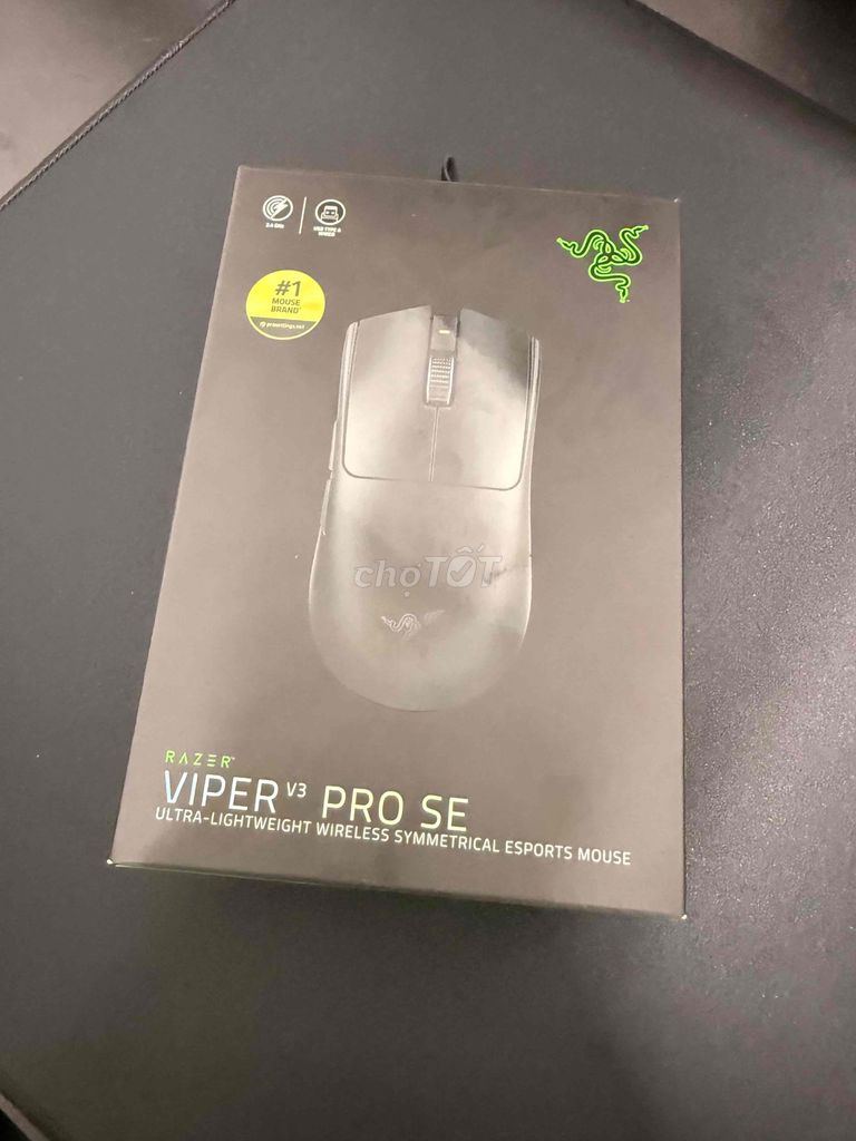 Chuột Razer Viper V3 Pro SE Đen. Mua bán Phụ kiện (Màn hình, Chuột...) tại Huyện Mỏ Cày Nam Bến Tre được đăng bởi Nguyễn Việt hình 1