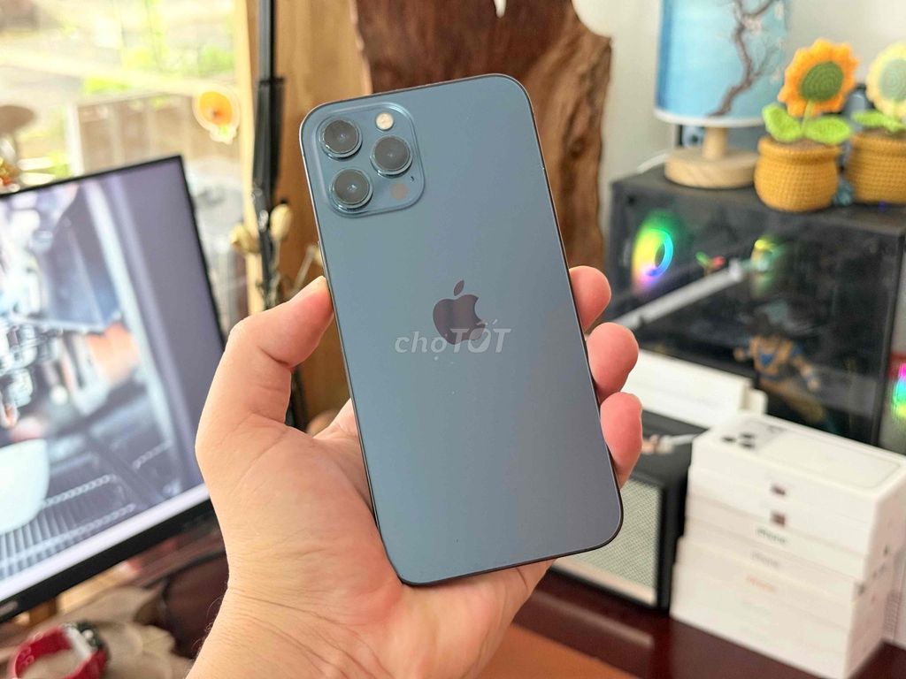 iPhone 12 ProMax 256GB VN máy zin dùng lâu dài. Mua bán Điện thoại tại Quận Ninh Kiều Cần Thơ được đăng bởi TRƯƠNG QUỲNH hình 1