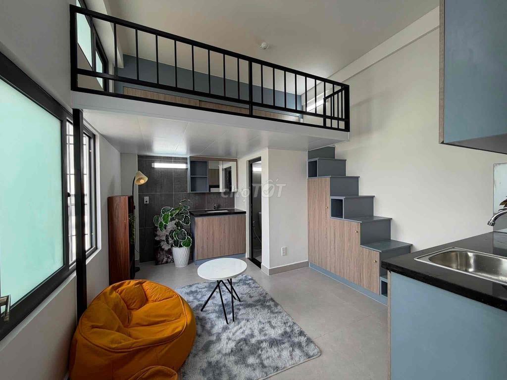 Duplex mới 💯đi bộ qua Hutech, Uth - Cửa sổ trời full nội thất - 4ng4xe