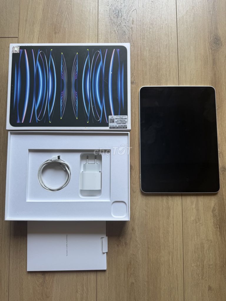 Apple iPad Pro 11" - M2 - Wifi Bạc - Fullbox. Mua bán Máy tính bảng tại Thành phố Vũng Tàu Bà Rịa - Vũng Tàu được đăng bởi Hop hình 1