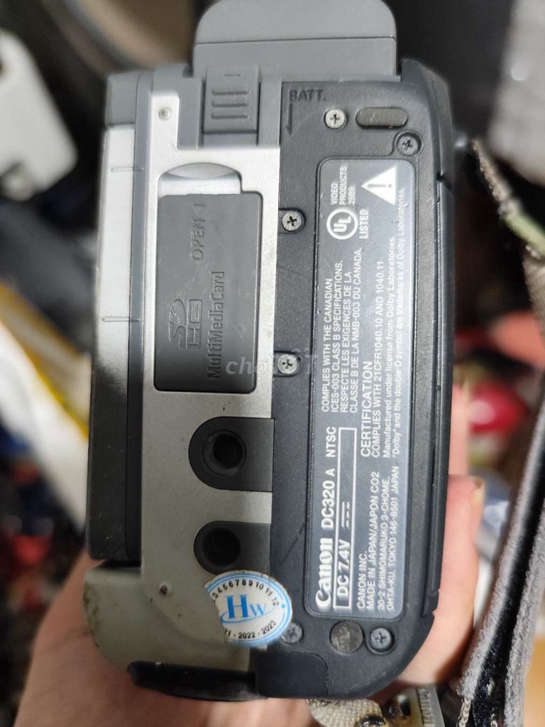 Máy quay phim Canon DC320 Xám. Mua bán Máy ảnh, Máy quay tại Quận Gò Vấp Tp Hồ Chí Minh được đăng bởi ngân 788 nguyễn kiệm f3 gv hình 1