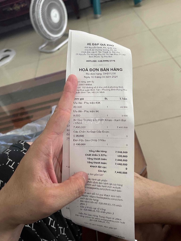 Cần bán xe đạp touring Life HBR Xmas. Mua bán Xe đạp tại Quận Bình Tân Tp Hồ Chí Minh được đăng bởi Sỹ Trần hình 2