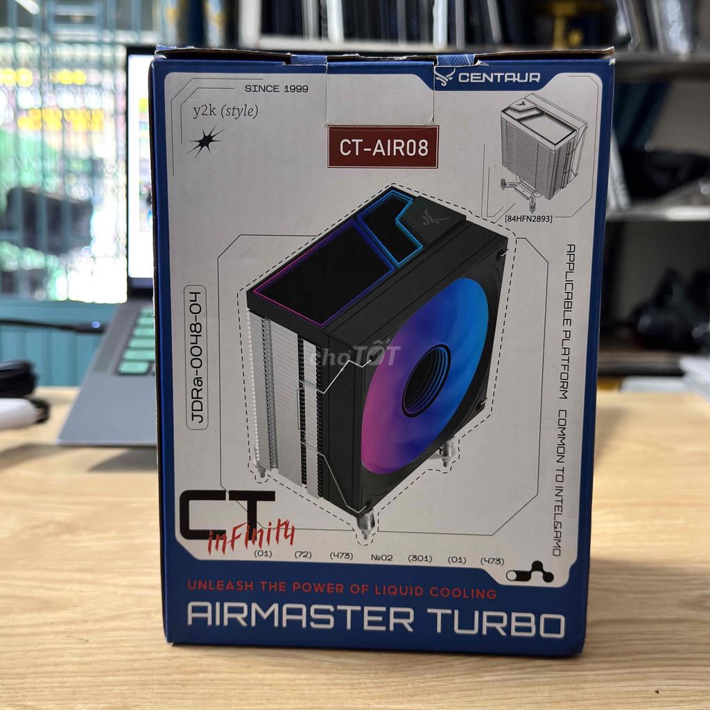 Tản nhiệt CPU CENTAUR CT-AIR08 Đen. Mua bán Phụ kiện (Màn hình, Chuột...) tại Thành phố Thủ Đức Tp Hồ Chí Minh được đăng bởi Nguyễn Trường Giang hình 1