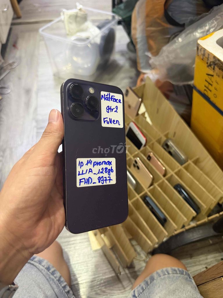 iPhone 14 Pro Max 128GB Tím giá cực kỳ ngon. Mua bán Điện thoại tại Quận Hải Châu Đà Nẵng được đăng bởi Hoàng Táo 273 Nguyễn Hoàng hình 1