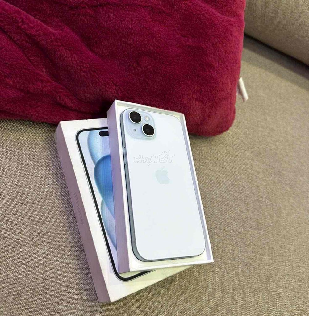 iphone 15-256gb blue vn/a pin90 còn bht5/2026. Mua bán Điện thoại tại Quận 3 Tp Hồ Chí Minh được đăng bởi Nam Á Mobile hình 1