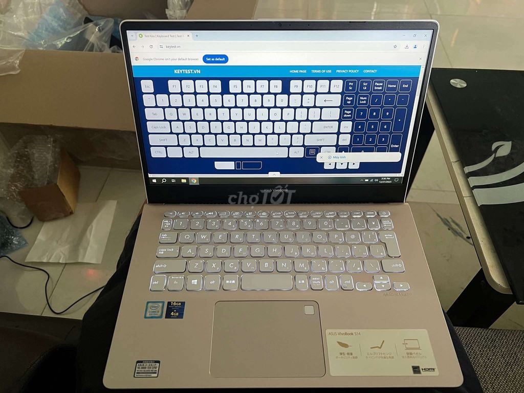 Asus Vivobook S14 i3 8130U 8GB/128GB. Mua bán Laptop tại Quận 4 Tp Hồ Chí Minh được đăng bởi nam hình 1