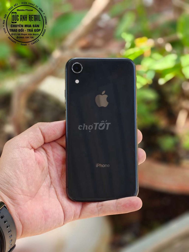 iPhone XR 128GB Đen Đã sử dụng. Mua bán Điện thoại tại Thành phố Buôn Ma Thuột Đắk Lắk được đăng bởi Đức Anh Retail hình 1