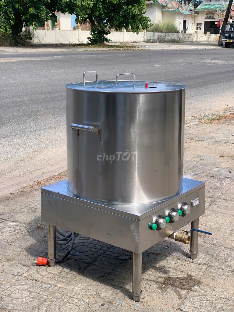 Nồi nấu phở điện Inox dung tích lớn. Mua bán Bếp, lò, đồ điện nhà bếp tại Quận Sơn Trà Đà Nẵng được đăng bởi THẾ GIỚI ĐỒ CŨ ĐÀ NẴNG hình 1