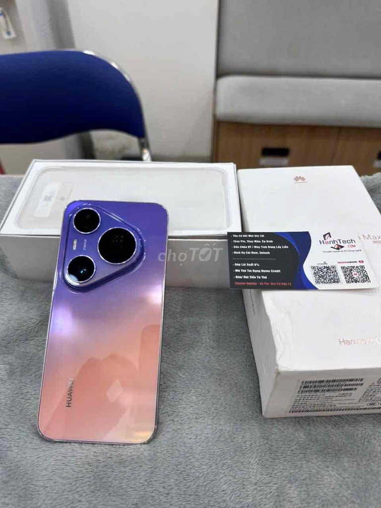 Huawei Pura 90 Pro Max 12GB 512GB Cam LikeNew. Mua bán Điện thoại tại Quận 3 Tp Hồ Chí Minh được đăng bởi Hạnh Tech hình 1