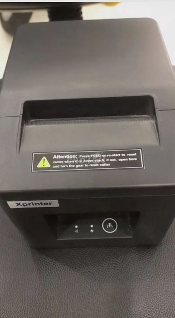 Máy in bill Xprinter Q260 khổ 80mm Đen. Mua bán Đồ dùng văn phòng tại Quận Bình Tân Tp Hồ Chí Minh được đăng bởi Nhật phạm  hình 1
