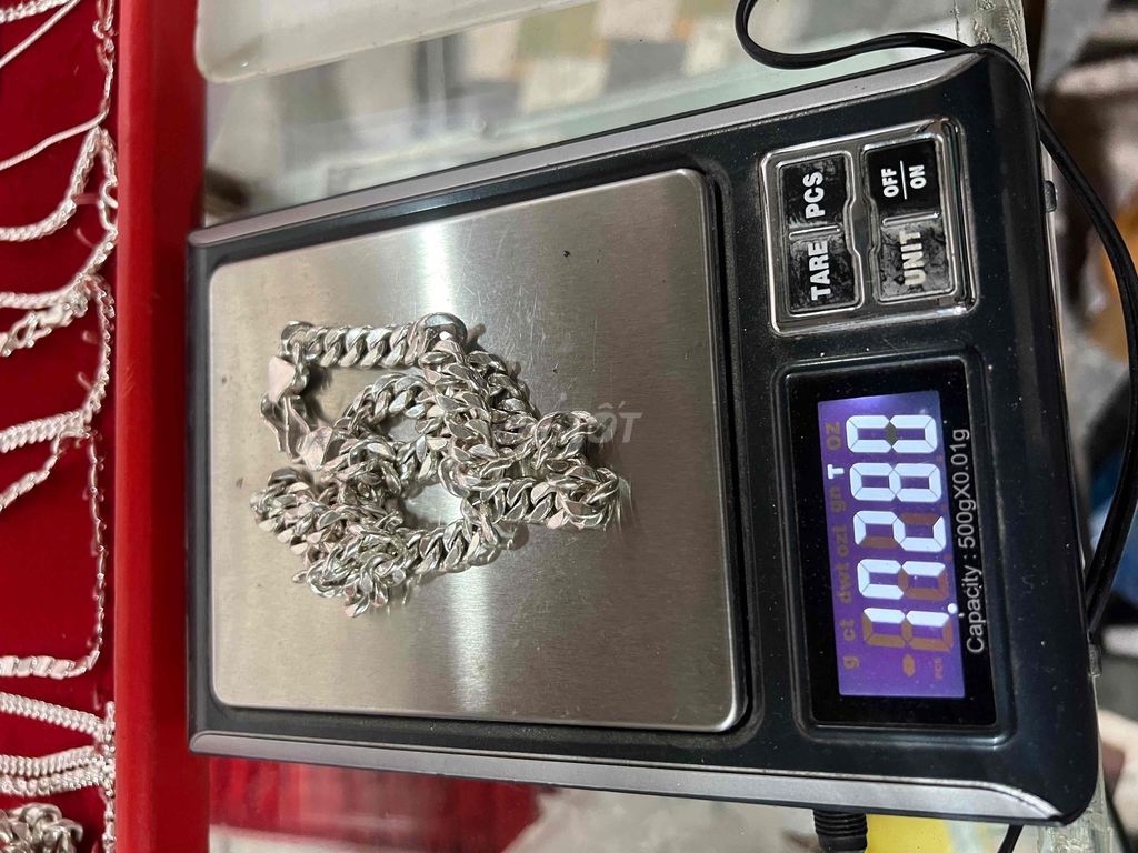 Dây chuyền Bạc ta 51 phân Mới. Mua bán Phụ kiện thời trang khác tại Quận Lê Chân Hải Phòng được đăng bởi Thinh Văn hình 1
