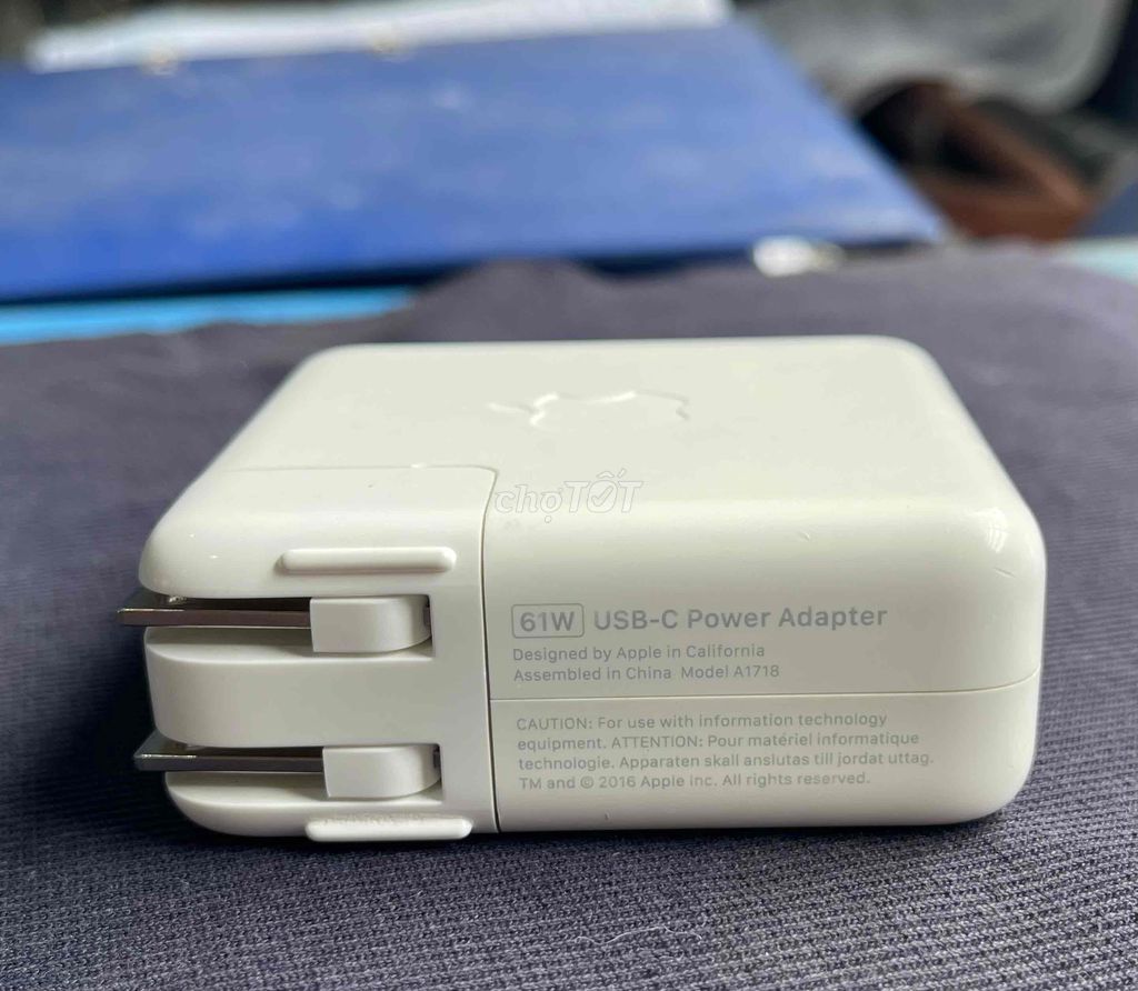 Củ sạc Apple 61W USB-C POWER ADAPTER zin theo máy