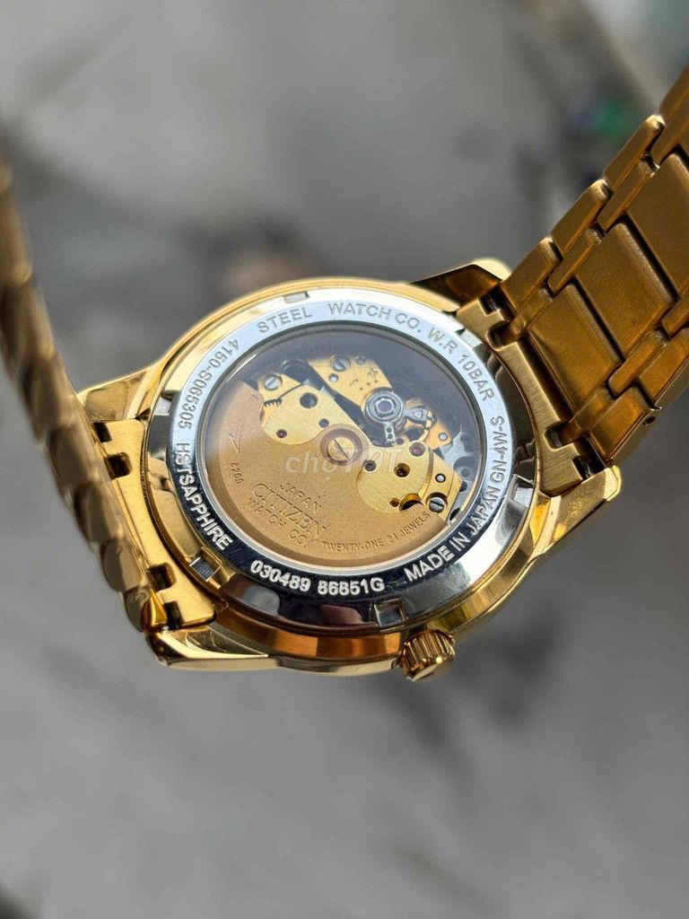 Đồng hồ Citizen Nam 40mm Vàng. Mua bán Đồng hồ tại Huyện Thanh Sơn Phú Thọ được đăng bởi Đinh Quốc An hình 1