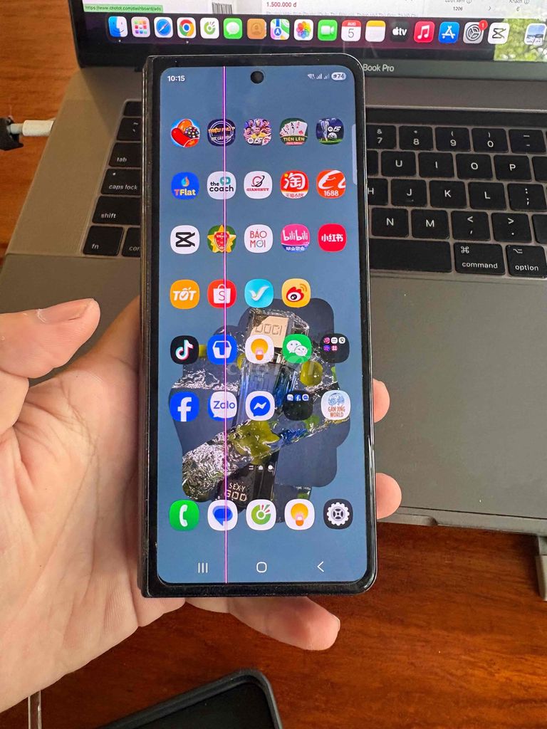 Samsung Z Fold 4 12GB 256GB Đen Zin or gl. Mua bán Điện thoại tại Thành phố Thủ Đức Tp Hồ Chí Minh được đăng bởi ANH THẮNG chính chủ hình 1