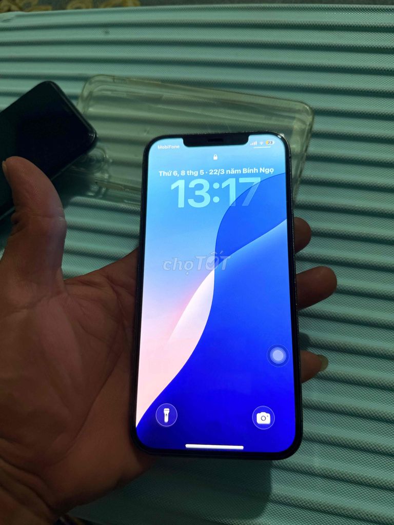 iPhone 12 Pro Max 128GB Đen. Mua bán Điện thoại tại Huyện Long Thành Đồng Nai được đăng bởi Le Tai hình 1