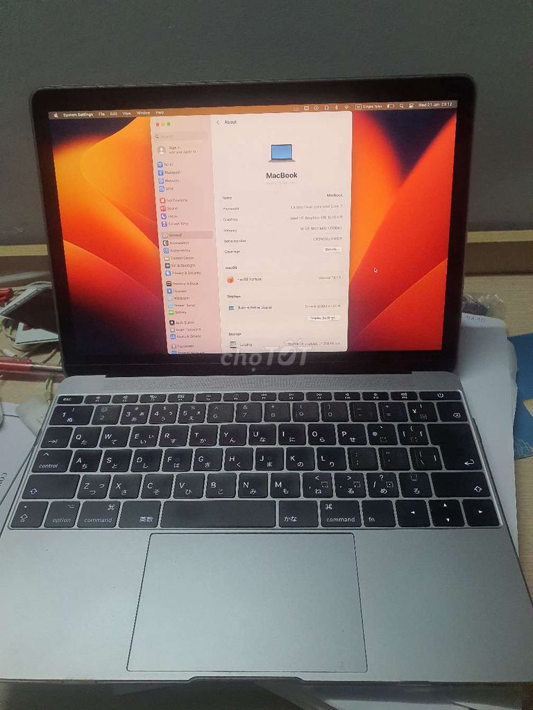 Apple MacBook Retina 12 i7 16GB/256GB. Mua bán Laptop tại Quận Đống Đa Hà Nội được đăng bởi Vượng hình 1