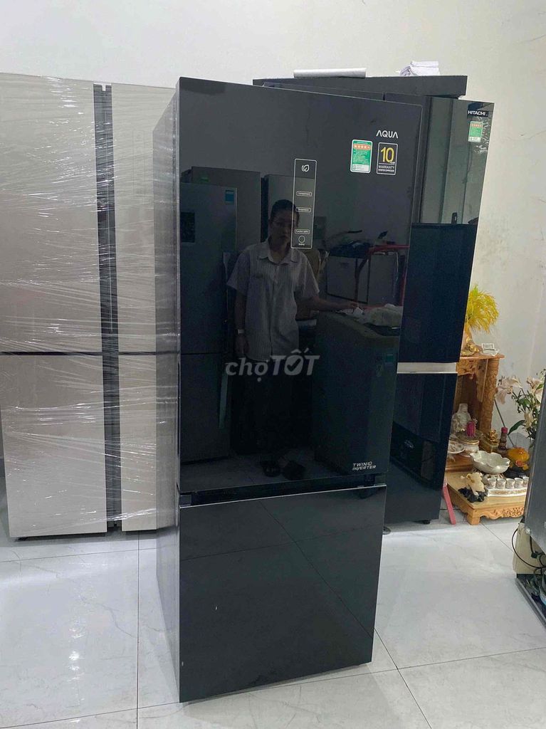 Tủ lạnh Aqua Inverter 317L, bao ship 🤩🤩. Mua bán Tủ lạnh tại Quận Bình Thạnh Tp Hồ Chí Minh được đăng bởi Mỹ Trà Trần hình 1