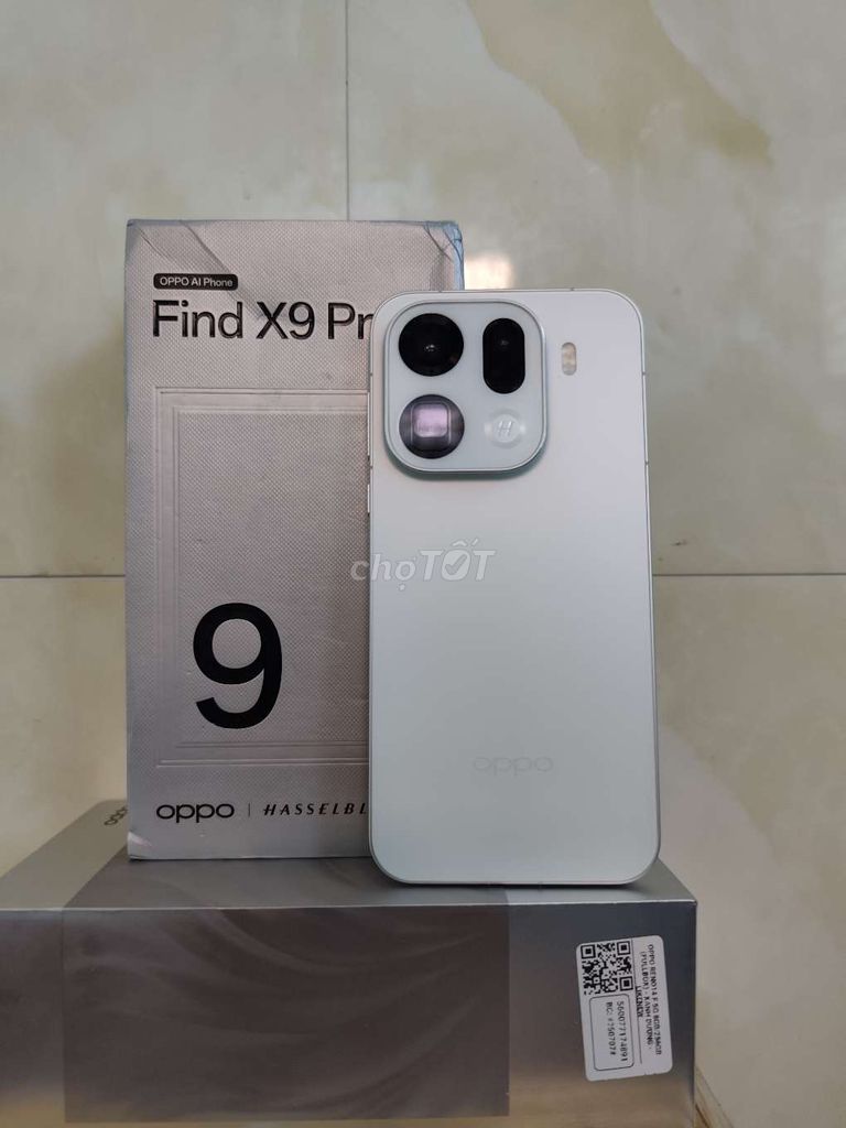 Oppo Find X9 Pro 512GB Trắng. Mua bán Điện thoại tại Quận Tân Phú Tp Hồ Chí Minh được đăng bởi SAMSUNG OPPO XIAOMI  VIVO  hình 1