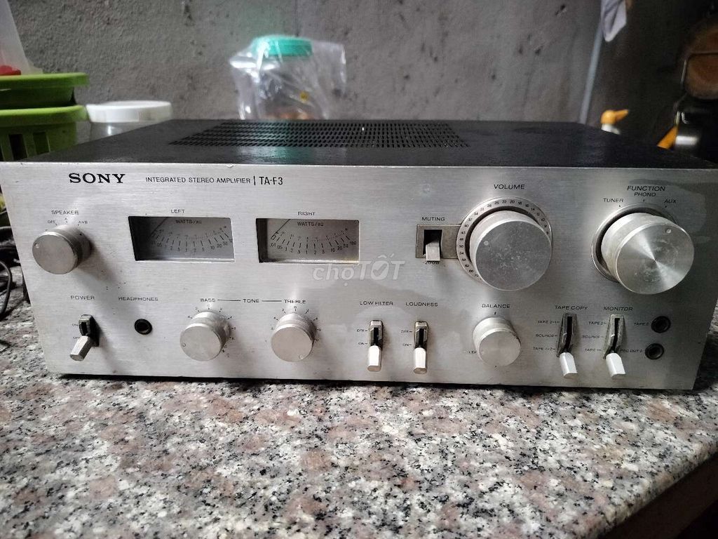 Amply tích hợp Sony TA-F3 Bạc. Mua bán Tivi, Âm thanh tại Thị xã Phú Mỹ Bà Rịa - Vũng Tàu được đăng bởi Thuật  hình 1