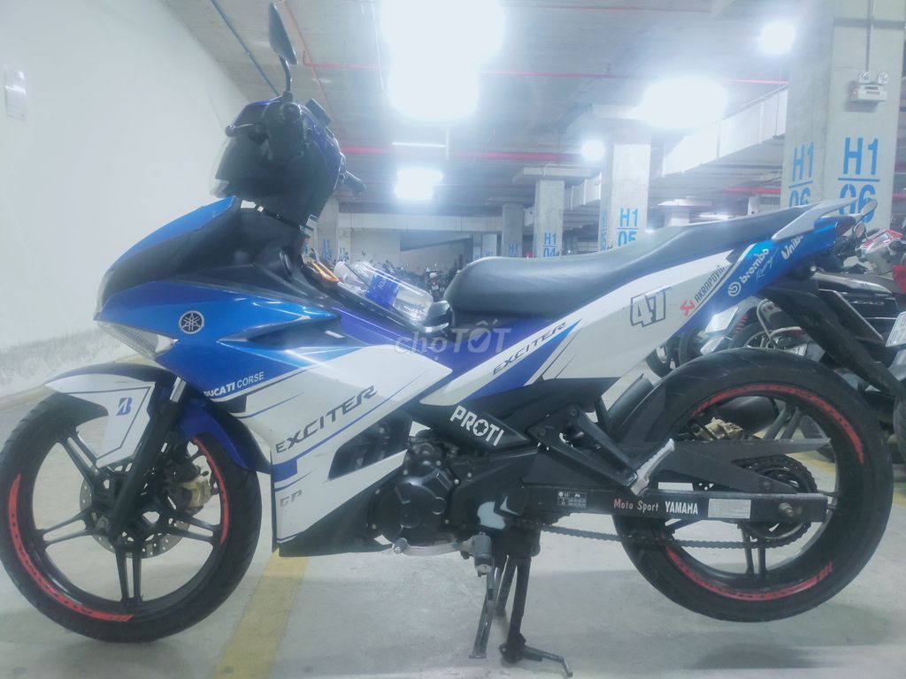 Yamaha Exciter Xanh trắng Đã qua sử dụng. Mua bán Xe máy tại Quận 8 Tp Hồ Chí Minh được đăng bởi Bds Hoàn hình 8