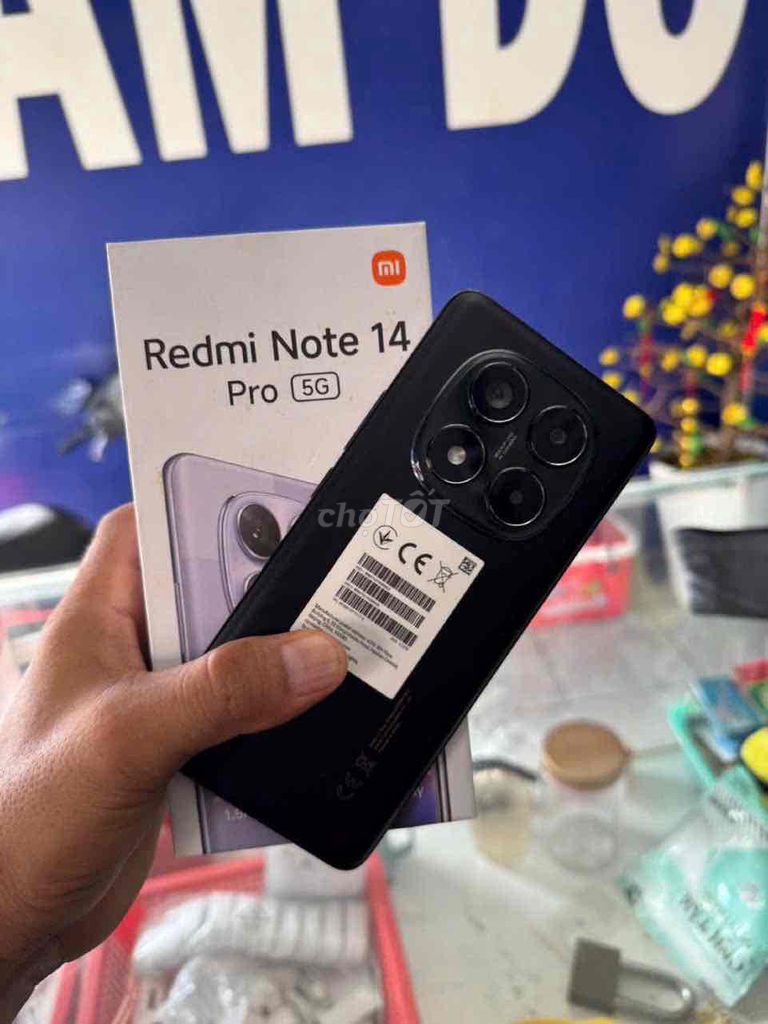 Xiaomi Redmi Note 14 Pro 5G Đen. Mua bán Điện thoại tại Thị xã Bến Cát Bình Dương được đăng bởi Giang Nguyen hình 1
