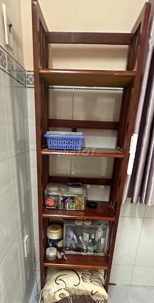 Kệ sách gỗ Nâu 1m6x50cm Đơn giản. Mua bán Tủ, kệ gia đình tại Quận Tân Phú Tp Hồ Chí Minh được đăng bởi Hang Nguyen hình 1