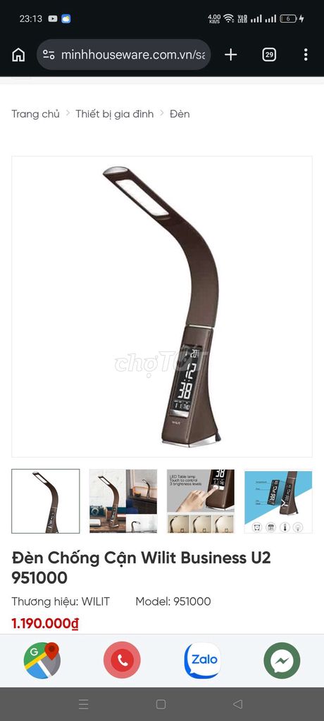 Đèn bàn chống cận Wilit. Mua bán Đèn tại Quận Bắc Từ Liêm Hà Nội được đăng bởi Đỗ Thành hình 1