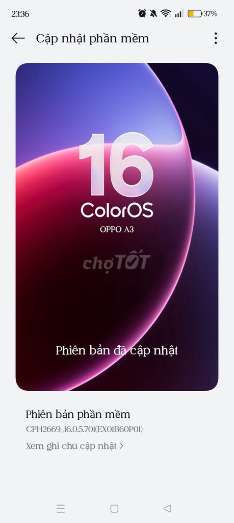 OPPO A3 128GB Tím. Mua bán Điện thoại tại Quận Hải Châu Đà Nẵng được đăng bởi Oanh Huynh hình 1