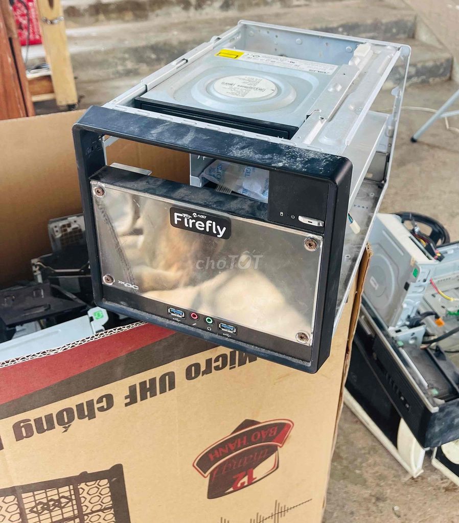 Vỏ case mini ITX Firefly – còn đẹp – có khay ổ đĩa. Mua bán Linh kiện (RAM, Card...) tại Thị xã Quảng Yên Quảng Ninh được đăng bởi Mạnh Ninh Thu Mua Phế Liệu hình 1