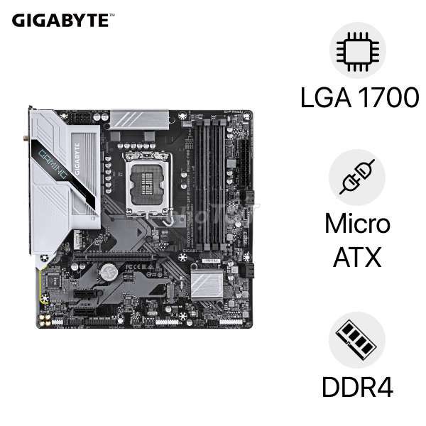 Main Gigabyte b760 plus gaming wifi D4