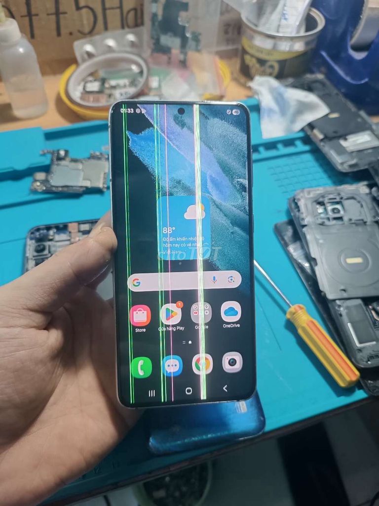 Samsung S21 5G bản Mỹ chạy app OK. Mua bán Điện thoại tại Thành phố Thuận An Bình Dương được đăng bởi Đồ cũ Tuấn Phát  hình 1
