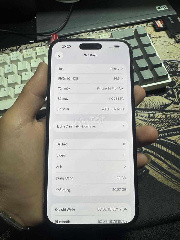 Apple iPhone 14 Pro Max 128GB. Mua bán Điện thoại tại Huyện Tuy Đức Đắk Nông được đăng bởi Hoang hình 1