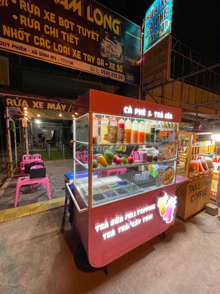 Xe trà sữa và xe cafe. Mua bán Đồ chuyên dụng, Giống nuôi trồng tại Huyện Củ Chi Tp Hồ Chí Minh được đăng bởi Thảo Ngọc hình 1