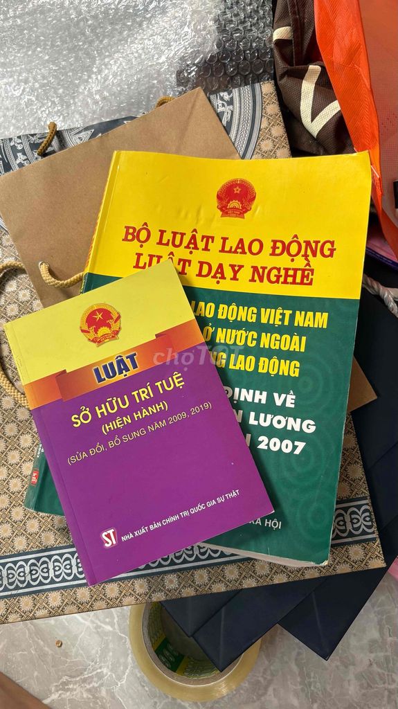 Sách pháp luật Luật Sở hữu trí tuệ. Mua bán Sách tại Quận Bình Thạnh Tp Hồ Chí Minh được đăng bởi Kỳ Kỳ dọn nhà  hình 1
