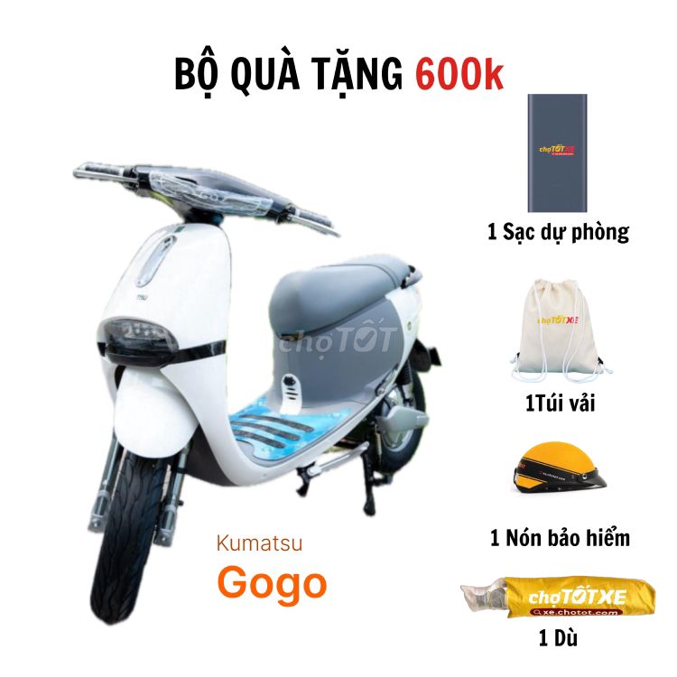 XE ĐIỆN KUMATSU GOGO 2024 TRẮNG NGỌC TRAI