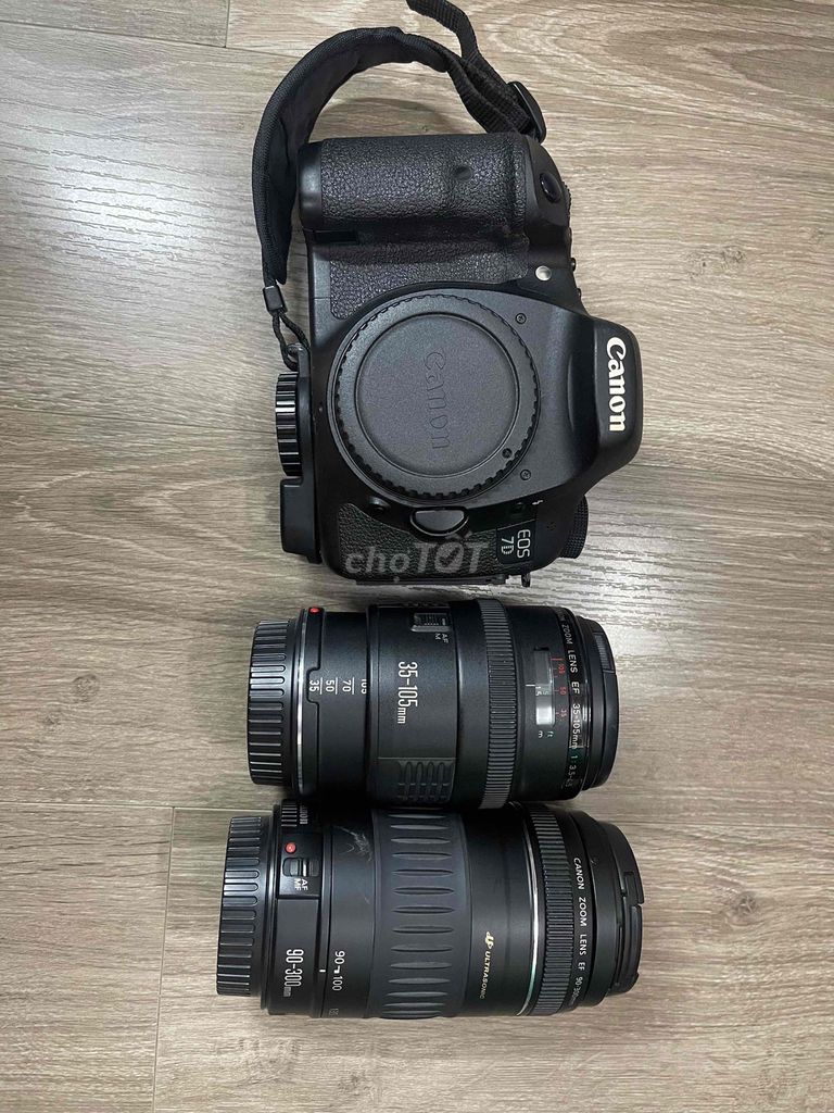 canon 7d kèm 2 lens. Mua bán Máy ảnh, Máy quay tại Quận Hoàng Mai Hà Nội được đăng bởi Van nam hình 1