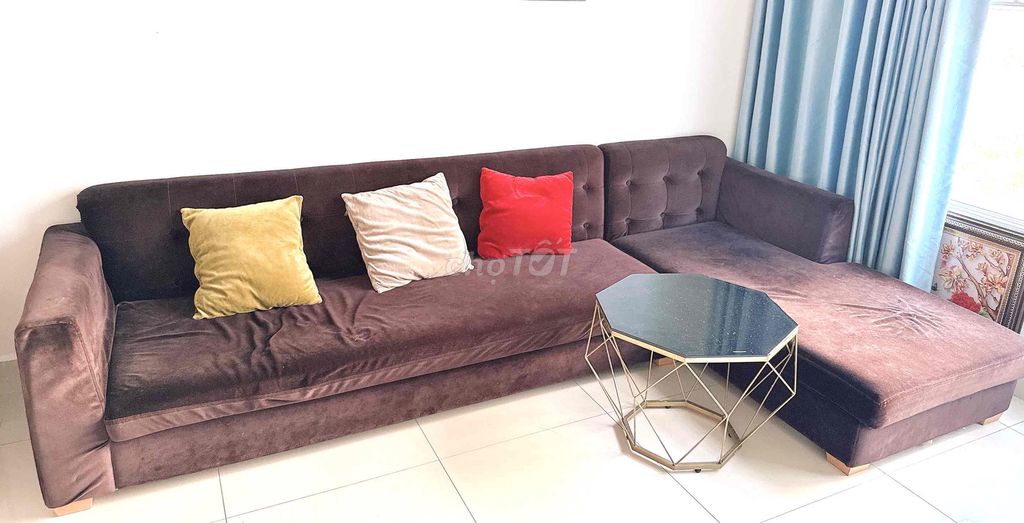 Thanh lý sofa góc chữ L còn đẹp – giá rẻ. Mua bán Bàn ghế tại Thành phố Thủ Đức Tp Hồ Chí Minh được đăng bởi Tên chưa cung cấp hình 1