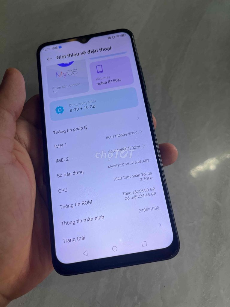 ZTE Nubia Neo 5G 8GB/256GB Máy zin Ko bớt. Mua bán Điện thoại tại Quận 8 Tp Hồ Chí Minh được đăng bởi điện thoại giá rẻ  hình 1